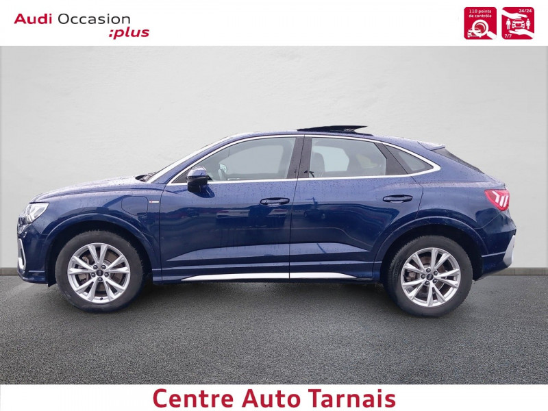 Audi Q3 Sportback Q3 Sportback 45 TFSIe 245 ch S tronic 6 S line 5p  occasion &agrave; Albi - photo n&deg;2