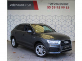 Audi Q3 occasion année 2018 boite Sequentielle Annonce Audi Q3 occasion Essence 1.4 TFSI COD 150 ch S tronic 6 S line à Muret