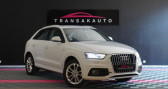 Audi Q3 occasion année 2014 boite Manuelle Annonce Audi Q3 occasion Diesel 2.0 TDI 140 ch S line à L'ISLE SUR LA SORGUE