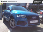 Audi Q3 occasion Bleu année 2016 boite Manuelle Annonce Audi Q3 occasion Diesel 2.0 TDI 150CH SLINE à Saint-Quentin