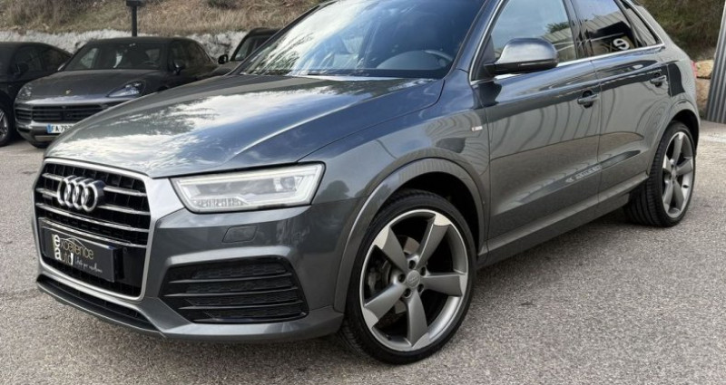 Audi Q3 2.0 TDI 184CH S LINE QUATTRO TRONIC 7 2016 - photo n°2 Audi Q3 2.0 TDI 184CH S LINE QUATTRO TRONIC 7  occasion à LA GARDE - photo n°2