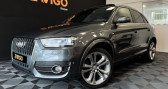 Audi Q3 occasion  année 2013 boite Manuelle Annonce Audi Q3 occasion Diesel 2.0L TDI 140ch S-LINE TOIT OUVRANT PANORAMIQUE PARK ASSIST à Étampes