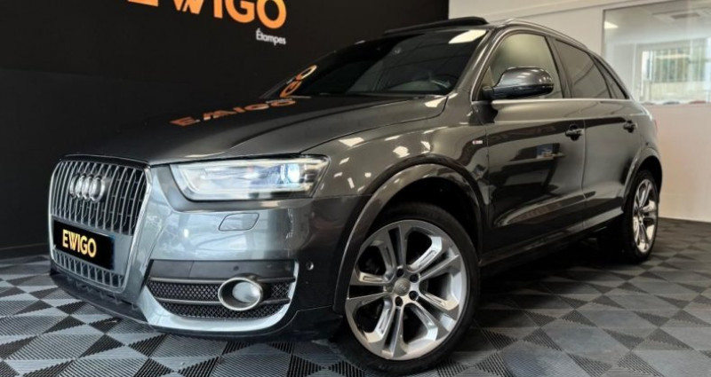 Audi Q3 2.0L TDI 140ch S-LINE TOIT OUVRANT PANORAMIQUE PARK ASSIST 2013 Audi Q3 2.0L TDI 140ch S-LINE TOIT OUVRANT PANORAMIQUE PARK ASSIST  occasion à Étampes