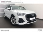 Audi Q3 occasion Blanc année 2020 boite Robotisee Annonce Audi Q3 occasion Diesel 35 TDI 150ch S line S tronic 7 à Brest