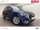Audi Q3 occasion Bleu année 2020 boite Robotisee Annonce Audi Q3 occasion Diesel 35 TDI 150ch S line S tronic 7 à Lescar