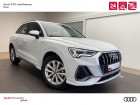 Audi Q3 occasion Blanc année 2020 boite Robotisee Annonce Audi Q3 occasion Essence 35 TFSI 150ch S line S tronic 7 à Lescar