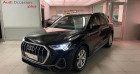 Audi Q3 occasion Noir année 2019 boite Automatique Annonce Audi Q3 occasion Essence 45 TFSI 230ch S line quattro S tronic 7 à Paris