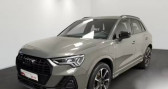 Annonce Audi Q3 occasion Hybride 45 TFSIe S line PANO MATRIX SONOS 360  sarcelles