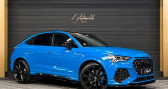 Audi Q3 occasion année 2020 boite Automatique Annonce Audi Q3 occasion Essence RSQ3 2.5 TFSI 400Ch Bleu Turbo à Méry Sur Oise