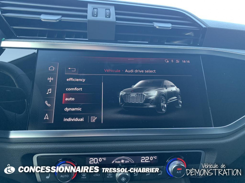 Audi Q3 Sportback 35 TDI 150 ch S tronic 7 S line  occasion  Carcassonne - photo n10
