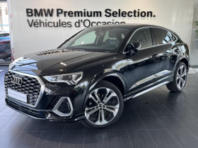 Audi Q3 occasion 2020 mise en vente à VENISSIEUX par le garage EMERAUDES VENISSIEUX - photo n°1