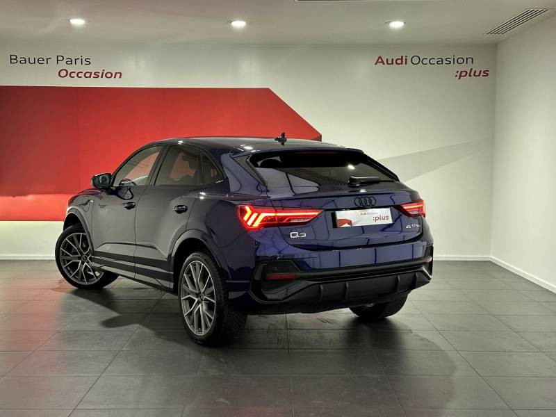 Audi Q3 Sportback 45 TFSIe 245 ch S tronic 6 S line  occasion  SAINT-OUEN - photo n3
