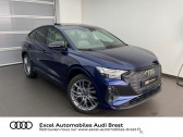 Audi Q4 e-tron occasion année 2022 boite Automatique Annonce Audi Q4 e-tron occasion Electrique 50 e-tron 299ch quattro Design Luxe à Brest