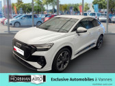 Audi Q4 e-tron occasion année 2022 boite Robotisee Annonce Audi Q4 e-tron occasion Electrique Q4 e-tron Sportback 50 quattro 299 ch 82 kW S line à Vannes