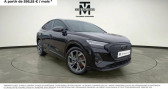 Annonce Audi Q4 e-tron occasion Electrique SPORTBACK 45 285 ch 82 kWh quattro S line � Monistrol-sur-Loire