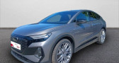 Audi Q4 e-tron occasion année 2024 boite Automatique Annonce Audi Q4 e-tron occasion Hybride SPORTBACK 45 285 ch 82 kWh S line à La Rochelle