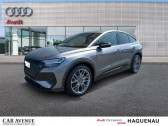 Audi Q4 occasion année 2025 boite Automatique Annonce Audi Q4 occasion Electrique 45 e-tron 285ch + Pack S line à HAGUENAU