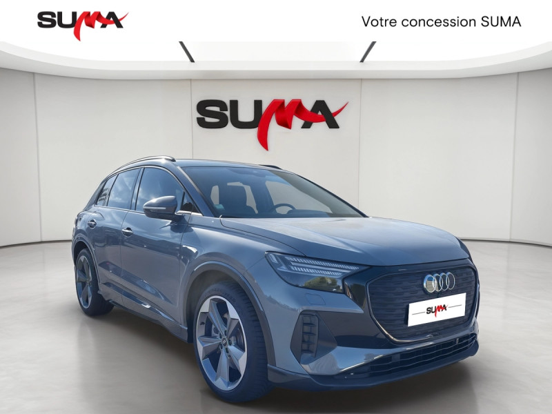 Audi Q4 Q4 e-tron 40 204 ch 82 kW 2022 - photo n°7 Audi Q4 Q4 e-tron 40 204 ch 82 kW  occasion à CHARMEIL - photo n°7