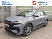 Audi Q4 occasion année 2021 boite Robotisee Annonce Audi Q4 occasion Electrique Q4 e-tron 50 quattro 299 ch 82 kW S line 5p à Échirolles