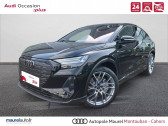 Audi Q4 occasion année 2024 boite Robotisee Annonce Audi Q4 occasion Electrique Q4 e-tron Sportback 45 285 ch 82 kWh S line 5p à Montauban