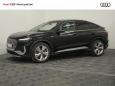 Audi Q4 occasion année 2023 boite Automatique Annonce Audi Q4 occasion Electrique Sportback 40 204 ch 82 kWh S line à Le Cres