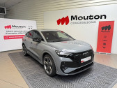 Audi Q4 occasion année 2024 boite Automatique Annonce Audi Q4 occasion Electrique SPORTBACK Q4 e-tron Sportback 45 285 ch 82 kWh quattro à Vitré