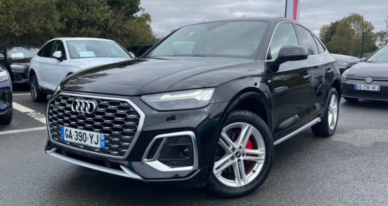 Audi Q5 Sportback 40 TDI 204 S tronic 7 Quattro S line 2021 - photo n°1 Audi Q5 Sportback 40 TDI 204 S tronic 7 Quattro S line  occasion à La Rochelle - photo n°1