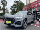 Audi Q5 Sportback occasion Gris année 2021 boite Robotisee Annonce Audi Q5 Sportback occasion Diesel 40 TDI 204CH S LINE QUATTRO S TRONIC 7 à Lons