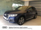 Audi Q5 occasion Bleu année 2018 boite Robotisee Annonce Audi Q5 occasion Diesel 2.0 TDI 190ch S line quattro S tronic 7 à Lanester