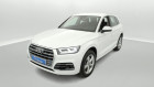 Audi Q5 occasion Blanc année 2019 boite Robotisee Annonce Audi Q5 occasion Diesel 35 TDI 163ch S-line Quattro S-tronic à SAINT-GREGOIRE
