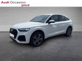 Audi Q5 occasion année 2021 boite Automatique Annonce Audi Q5 occasion Essence Sportback 55 TFSI e 367ch S line quattro S tronic 7 à Villeneuve-d'Ascq