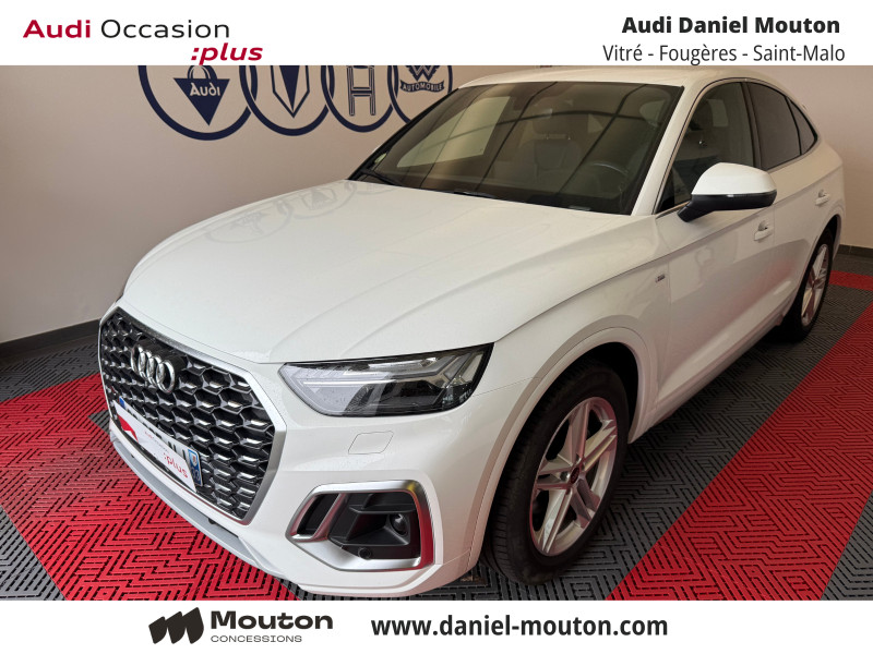 Audi Q5 SPORTBACK Q5 Sportback 35 TDI 163 S tronic 7  occasion à Saint-Malo - photo n°1