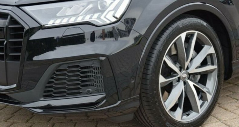 Audi Q7 55 TFSI S Line Hybrid Noir occasion à Montévrain - photo n°2