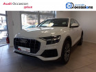 Audi Q8 occasion Blanc année 2019 boite Automatique Annonce Audi Q8 occasion Diesel Q8 50 TDI 286 Tiptronic 8 Quattro 5p à Seynod