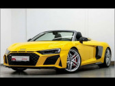 Audi R8 Spyder occasion Jaune année 2019 boite Automatique Annonce Audi R8 Spyder occasion Essence 5.2 FSI V10 Performance Quattro 620 à BEAUPUY