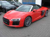 Audi R8 Spyder occasion année 2017 boite Automatique Annonce Audi R8 Spyder occasion Essence 5.2 FSI V10 Quattro 540 à Beaupuy