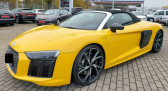 Audi R8 Spyder occasion année 2017 boite Robotisee Annonce Audi R8 Spyder occasion Essence 5.2 V10 FSI 540CH QUATTRO S TRONIC 7 à Villenave-d'Ornon