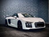 Audi R8 Spyder occasion année 2017 boite Robotisee Annonce Audi R8 Spyder occasion Essence 5.2 V10 FSI 540CH QUATTRO S TRONIC 7 à Villenave-d'Ornon