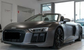 Audi R8 Spyder occasion année 2018 boite Robotisee Annonce Audi R8 Spyder occasion Essence 5.2 V10 FSI 540CH RWS S TRONIC 7 à Villenave-d'Ornon