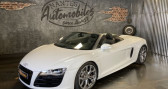 Audi R8 Spyder occasion année 2010 boite Automatique Annonce Audi R8 Spyder occasion Essence AUDI R8 SPYDER 5,2 V10 FSI 525 R-TRONIC QUATTRO à Nantes