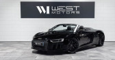 Audi R8 Spyder occasion année 2017 boite Automatique Annonce Audi R8 Spyder occasion Essence V10 5.2 540 - Française Carbone B&O Carplay Cam. Recul Siège à DARDILLY