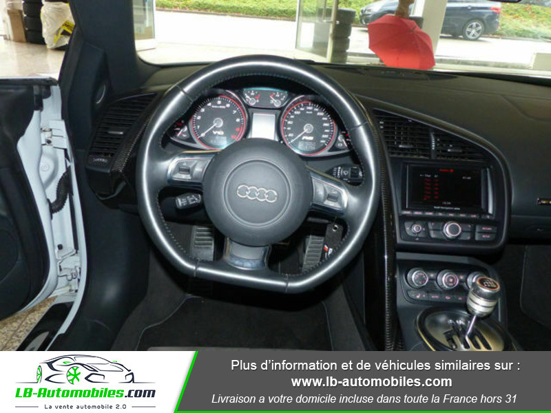 Audi R8 Spyder V10 5.2 FSI 525 / Quattro Gris occasion à Beaupuy - photo n°2
