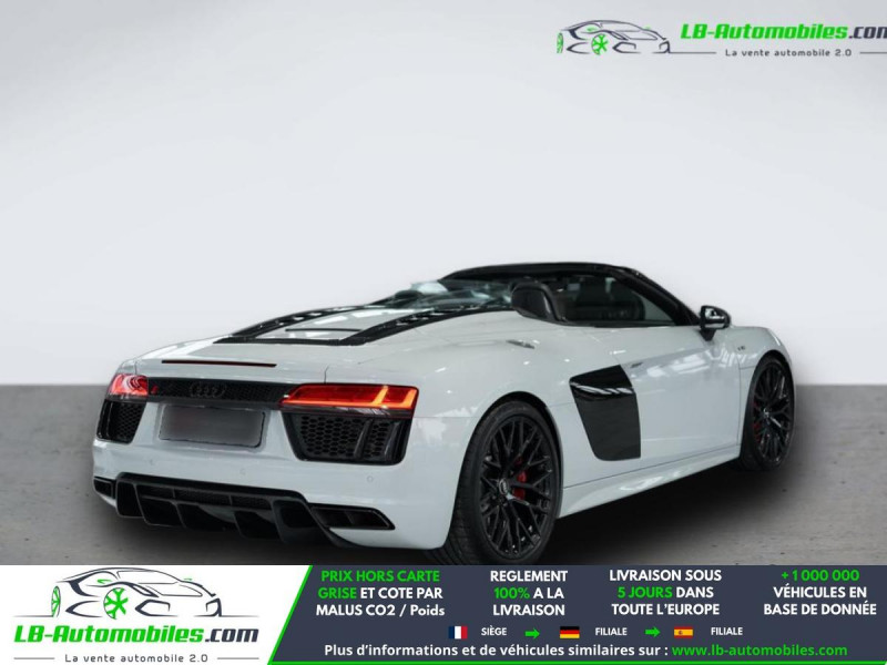 Audi R8 Spyder V10 5.2 FSI 540 BVA Quattro  occasion � Beaupuy - photo n�3