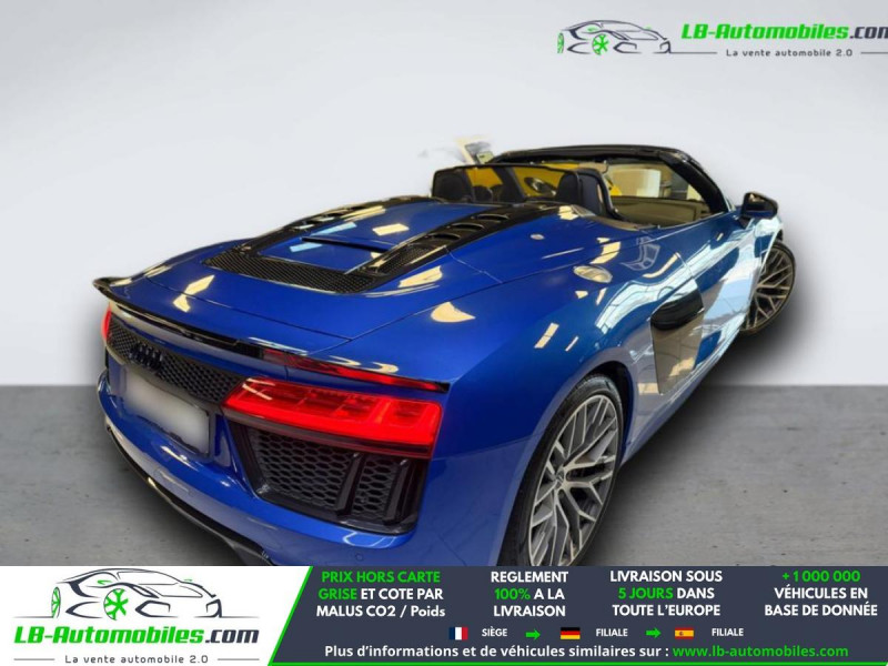 Audi R8 Spyder V10 5.2 FSI 540 BVA Quattro  occasion � Beaupuy - photo n�2