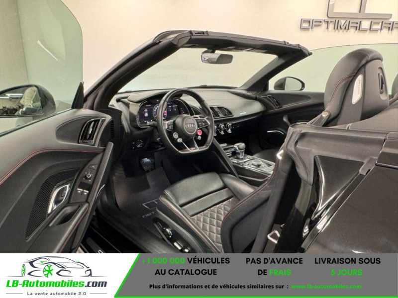 Audi R8 Spyder V10 5.2 FSI 540 BVA Quattro  occasion � Beaupuy - photo n�3