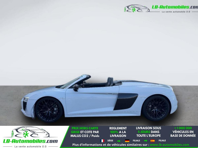 Audi R8 Spyder V10 5.2 FSI 540 BVA Quattro  occasion � Beaupuy - photo n�4