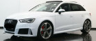 Audi RS3 Sportback occasion Blanc année 2016 boite Robotisee Annonce Audi RS3 Sportback occasion Essence 2.5 TFSI 367CH QUATTRO S TRONIC 7 à Villenave-d'Ornon
