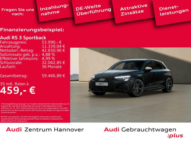 Audi RS3 Sportback 2.5 TFSI 400 BVA Quattro  occasion  L'Union