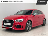 Audi RS3 Sportback occasion année 2019 boite Automatique Annonce Audi RS3 Sportback occasion Essence 2.5 TFSI 400ch quattro S tronic 7 à Saint-Léonard