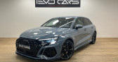 Audi RS3 occasion année 2022 boite Automatique Annonce Audi RS3 occasion Essence 8Y 2.5 TFSI 400 ch / Bang & Olusfen / Matrix LED / CarPlay / à GLEIZE